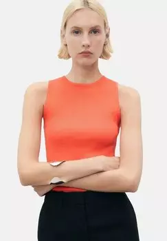 Топ FINE Mango, оранжевый