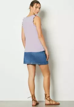 Топ FLOOM Etam, сиреневый