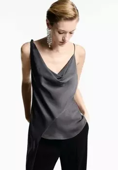 Топ FLORA Mango, серый