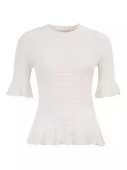 Топ Flora Ulla Johnson, белый