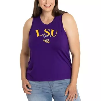 Топ Flying Colors Apparel Lsu Tigers, фиолетовый