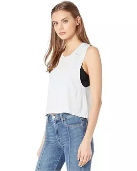 Топ FOR BETTER NOT WORSE Goodbye Weekend Malibu Tank Top, цвет Cloud