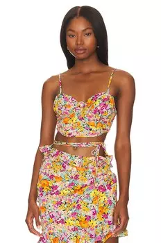 Топ For Love & Lemons Suvi, цвет Multi