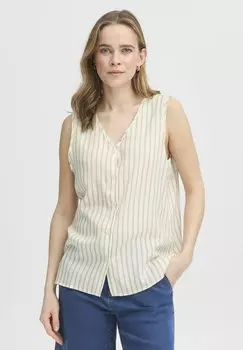 Топ FRALYSSA Fransa, цвет Silver Mink Stripes