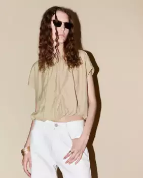 Топ францужек Sfera, бежевый