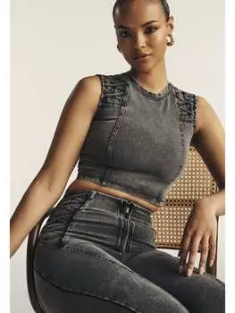 Топ FREDDY, серый