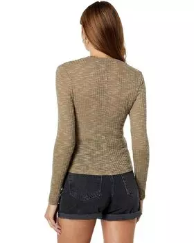 Топ Free People Aura Top, цвет Deep Army