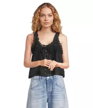Топ Free People Evermore Tank, черный