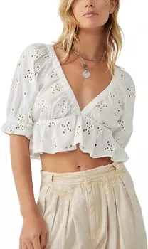 Топ Free People Gardenia Top, цвет Optic White