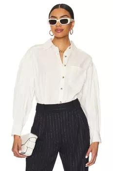 Топ Free People Happy Hour, белый