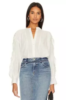 Топ Free People Maraya Button Up, слоновая кость