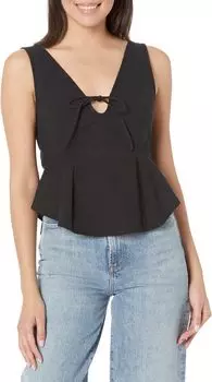 Топ Free People Mika Tank Solid, черный