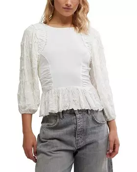Топ Free People Oliva Top, цвет Optic White