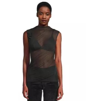 Топ Free People On Air Muscle Tank, черный