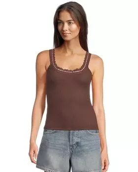 Топ Free People Only You Tank, цвет French Roast