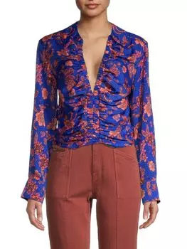 Топ Free People Vintage I Got You с принтом