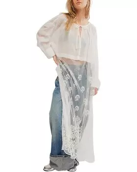 Топ Free People Willow Maxi Top, цвет Optic White