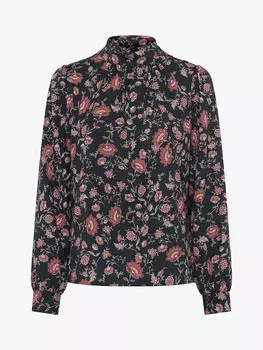 Топ French Connection Alison с цветочным принтом, Dark Springs
