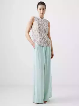 Топ French Connection Donna Ruffle, разноцветный