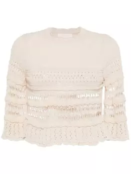 Топ Frizy в технике кроше MARANT TOILE, бежевый