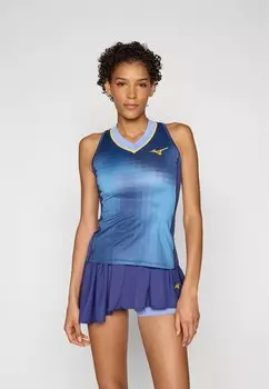 Топ FRONTIER TANK Mizuno, синий