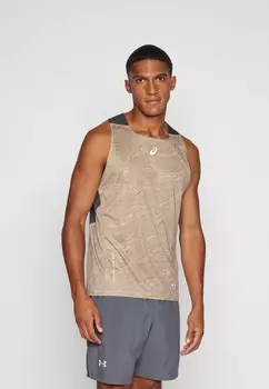 Топ FUJITRAIL SINGLET ASICS, светло-коричневый