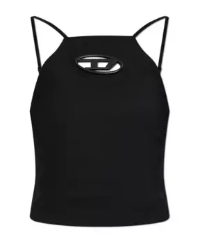 Топ футболка Diesel, черный