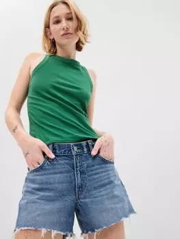 Топ-Футболка Gap, зеленый