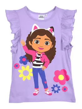Топ Gabby's Dollhouse, фиолетовый