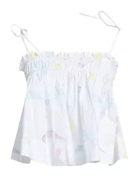 Топ Ganni, белый