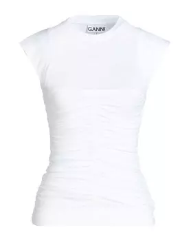 Топ Ganni, белый