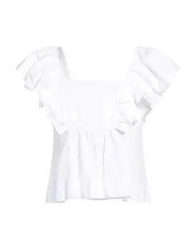 Топ Ganni, белый