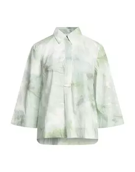 Топ Ganni, светло-зеленый