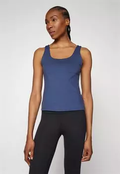Топ GAP, темно-синий Studio Twist Back Support Tank