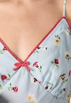 Топ Gap X Den Floral Cami GAP, дублинский синий