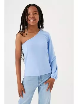 Топ Garcia One Shoulder, голубой