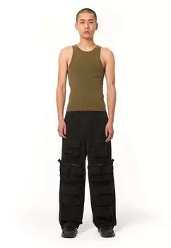 Топ GARMENT DYED TANK BOILER ROOM, оливковый