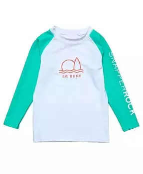 Топ Geo Surf Sustainable LS Rash Snapper Rock, белый