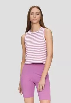 Топ GESTREIFTES QS, фиолетовый