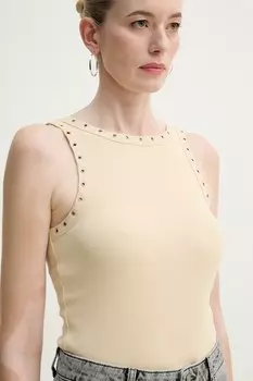 Топ Gestuz, бежевый