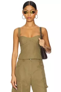 Топ Gigi от Camila Coelho, olive green