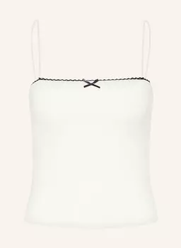 Топ gina tricot, белый