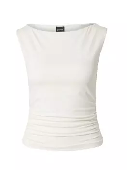 Топ Gina Tricot, белый
