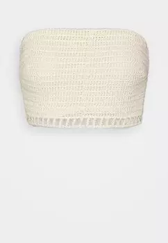 Топ Gina Tricot, бежевый