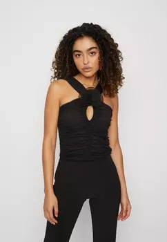 Топ Gina Tricot, черный