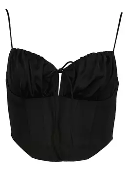 Топ Gina Tricot, черный