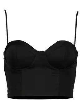 Топ Gina Tricot, черный