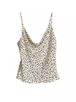 Топ Gina Tricot Erika, экрю