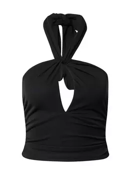 Топ Gina Tricot Moira, черный