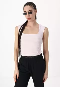 Топ Gina Tricot, светло-розовый